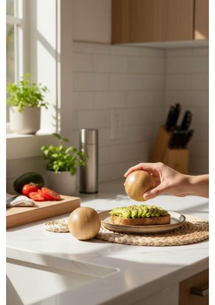 2'li Bambu Top Şekil Tuzluk&biberlik Seti fiyatları