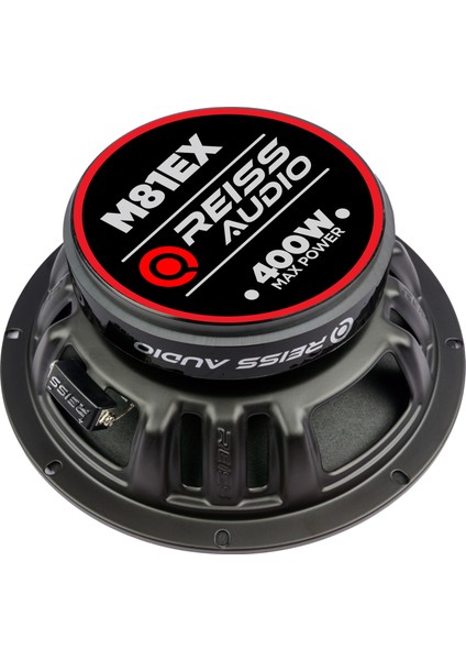 RS-M81EX Çifti 800WAT -400W Rms En Iyisini Isteyenlere 20 cm Oto Midrange Hoparlör Kapaklı fiyatları