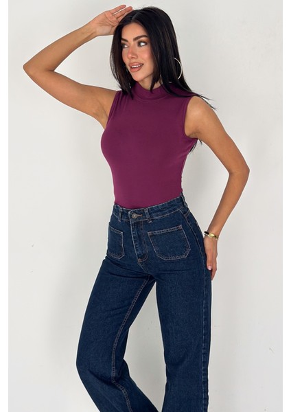 Kadın Kolsuz Boğazlı Basic Body – Sleek Core modelleri