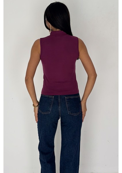 Kadın Kolsuz Boğazlı Basic Body – Sleek Core fırsatları