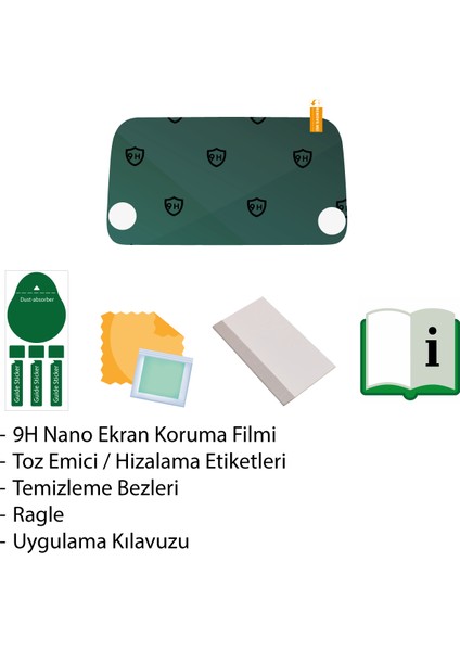 Fiat Egea / Egea Cross (2016-2025) Uyumlu 7" Multimedya 9h Nano Ekran Koruyucu modelleri