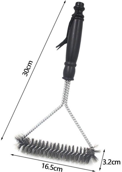 Barbekü Mangal Izgara Teli Temizlik Fırçası