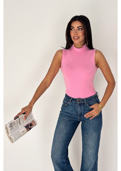 Kadın Kolsuz Boğazlı Basic Body – Sleek Core fırsatları