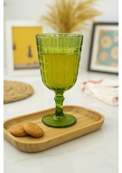 Allegra Koyu Yeşil Kadeh Bardak - 450 ml Tekli Akrilik Malzeme - Cam Değildir Kırılmaya Dayanıklı fiyatları