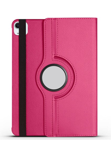 iPad Pro 11 2025 M5 Dönebilen Standlı Kılıf - Pembe Koyu