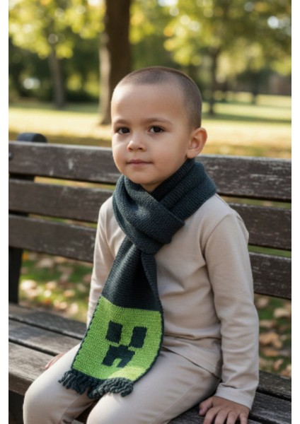 Minecraft Creeper Çocuk Atkısı fiyatları