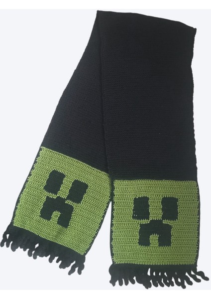 Minecraft Creeper Çocuk Atkısı modelleri