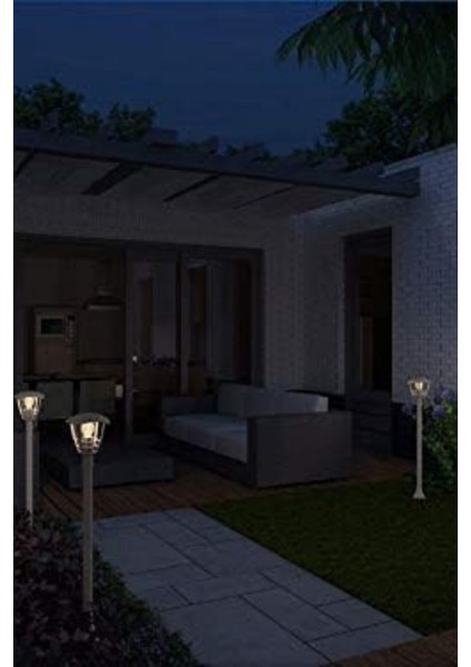 Mygarden Creek Bahçe Direk Lambası Beyaz fırsatları