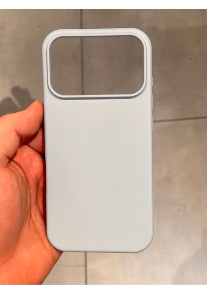 Iphone 17 Pro Uyumlu Darbe Emici Içi Kadife Lansman Silikon Kılıf