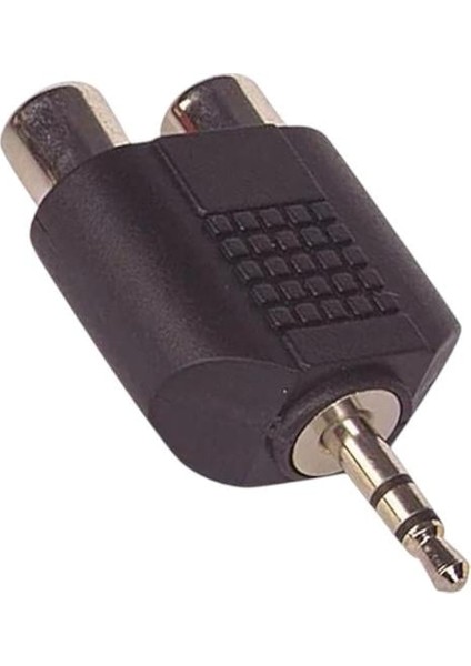 2rca Dişi-3.5 mm Erkek Çevirici Jack