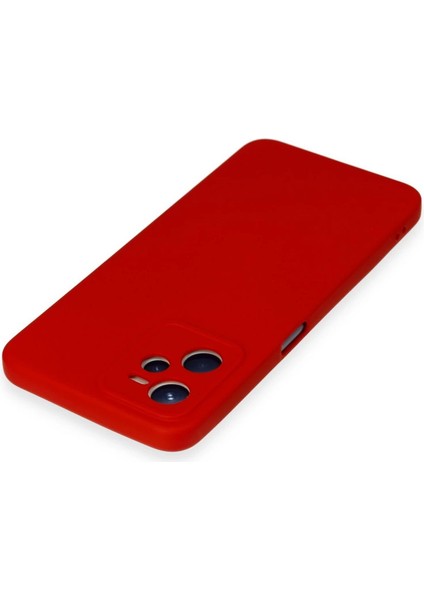 C35 Kılıf Nano Içi Kadife Silikon - Kırmızı modelleri