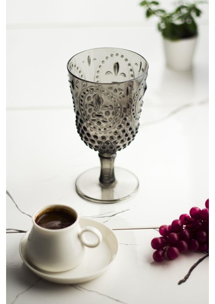 Akrilik Füme Tekli Kadeh & Su Meşrubat Kahve Yanı Bardağı 450 ml ( Cam Değildir ) fiyatları