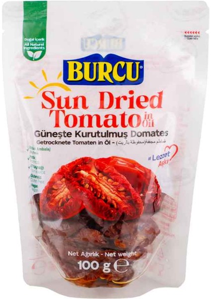 Güneşte Kurutulmuş Domates 100 gr