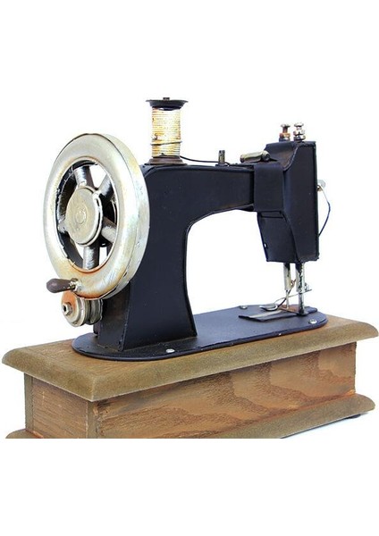 Dekoratif Metal Dikiş Makinesi Kutulu Biblo Hediyelik indirimleri
