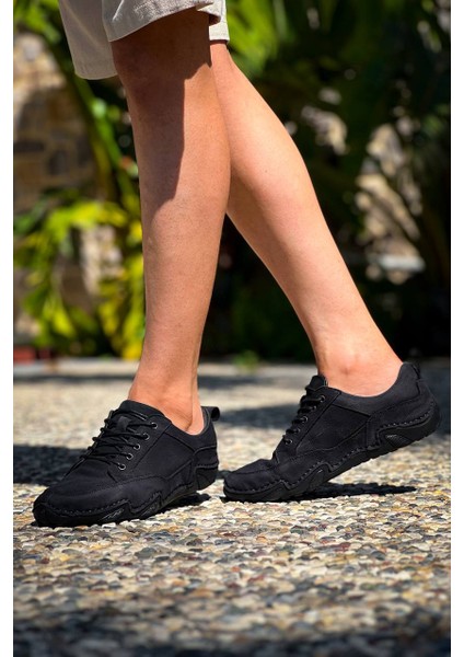 Kbdx1 Kuback Siyah Deri Günlük Erkek Ayakkabı modelleri