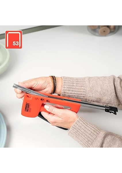 Zımba Teli Tip 53, 8 mm Zımba, 5.000 Adet Büyük Paket, Ahşap ve Kumaşlar Için Ince Tel Kıskaçlar modelleri