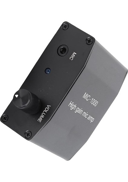 Ses Kalitesi Için 1000X Amplifikasyon Mikrofonlu Amplifikatör ile Yüksek Kazanç Mikrofon Amplifikatörü Dayanıklı Alüminyum Kompakt Tasarım