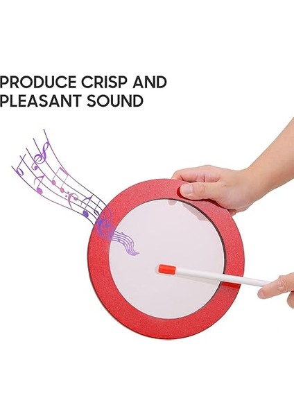 Rec Percussion Davul Çerçeve Davul Çok Şekilli Çerçeve Davullar Için El Davulu Çubuklu Yuvarlak indirimleri