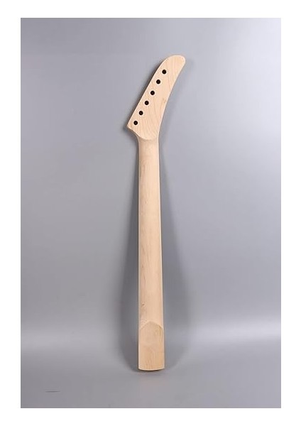 El Gitar Boyun Yedek Muz Tarzı Kafa Dıy Akçaağaç Yaka Gülağacı Klavyeli 25,5 Ih Ölçek Uzunluğu Topukta Cıvata, Gümüş, 24 Perde 25,5 Inç-Top Ayarı fiyatları