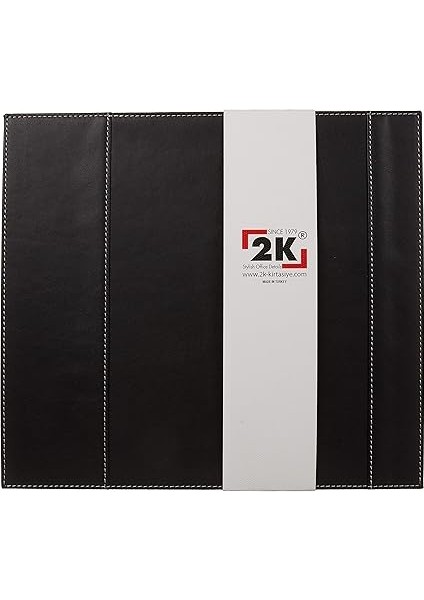 3531-1 Sümen Takımı Suni Deri Tek Parça Pad Toplantı Sümeni 35X31, 5 Cm, Siyah fiyatları