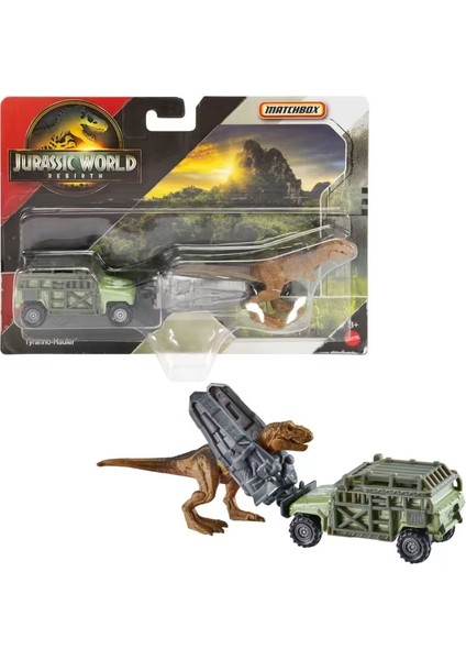 Jurassi̇c World Di̇no Transporter Arabaları Tyranno-Hauler JGM05