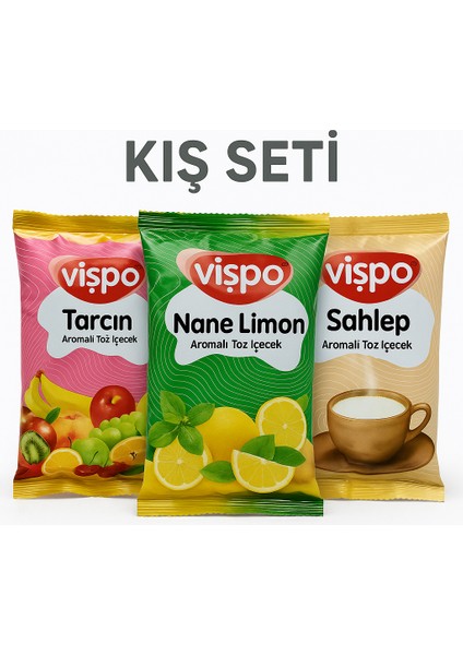 Kış Seti - Tarçın+Nane Limon+Sahlep