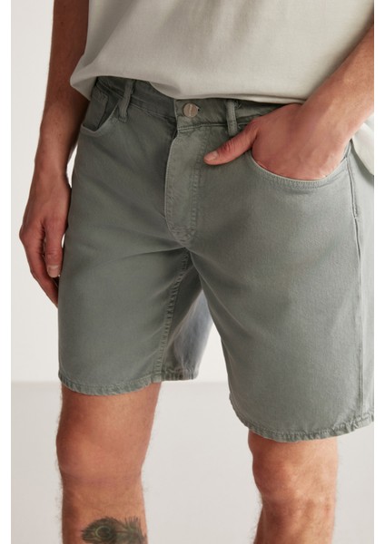 Carlos Relaxed Comfort Yeşil Şort modelleri