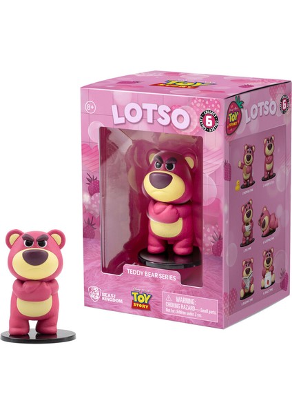 Disney Pixar Toy Story Lotso Teddy Bear Figür 8 cm Angry Lotso