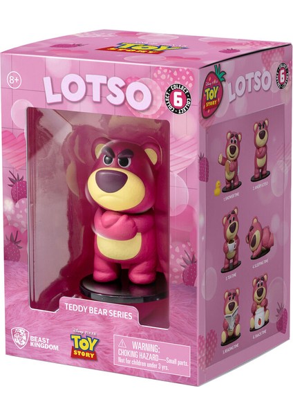 Disney Pixar Toy Story Lotso Teddy Bear Figür 8 cm Angry Lotso modelleri