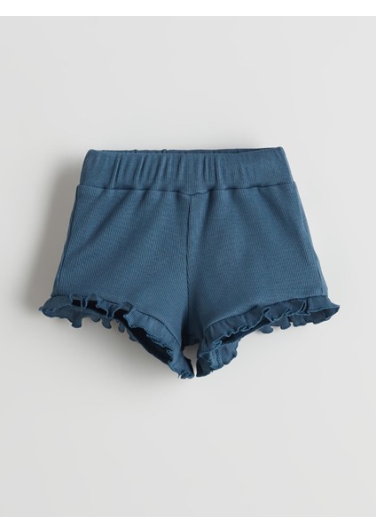 Yeni Sezon Beli Lastikli Kız Bebek Tişört ve Şort 2'li fırsatları