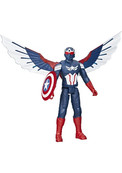 Studios Titan Hero Serisi Deluxe Captain America 30 cm modelleri