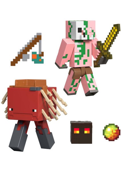 Ikili Paket Zombified Piglin ve Minecraft Strid JCN56 fiyatları