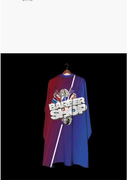 Penuar Dijital Baskılı Penuar Berber Önlüğü Tıraş Önlüğü Saç Kesim Önlüğü