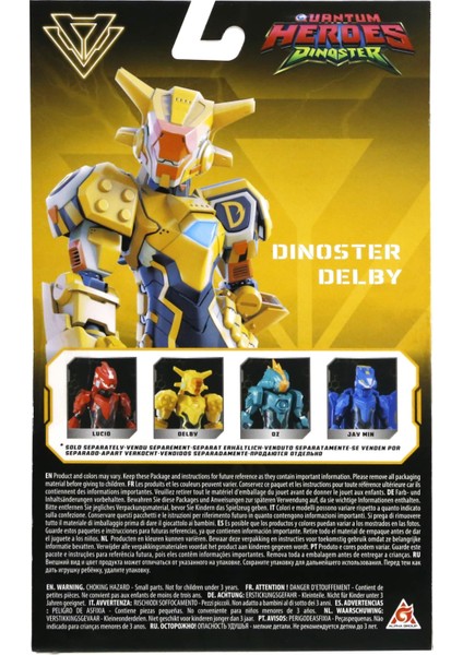 Transformer Dinoster Delby 16 cm