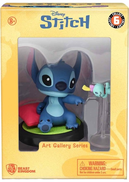 Disney Stitch Art Gallery Serisi Tekli Figür Paketi Stitch And His Lil Friend modelleri