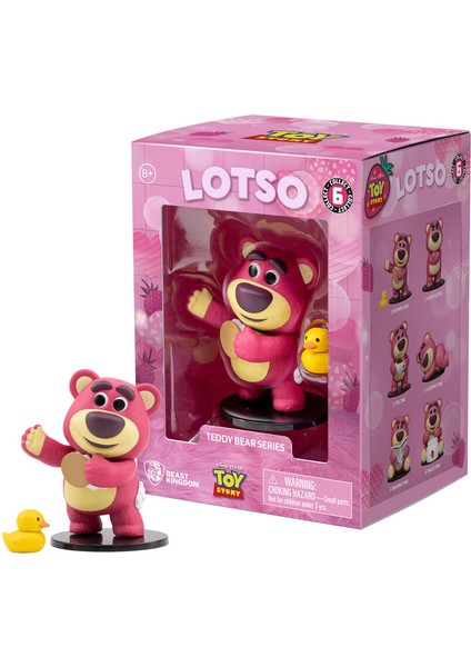 Disney Pixar Toy Story Lotso Teddy Bear Figür 8 cm Shower Time