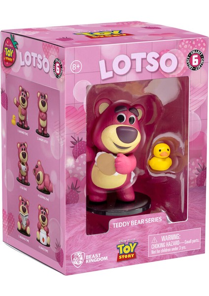Disney Pixar Toy Story Lotso Teddy Bear Figür 8 cm Shower Time fırsatları