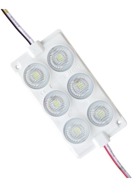 24 Volt 3 Watt Beyaz 3030 Cob Modül LED 75*40