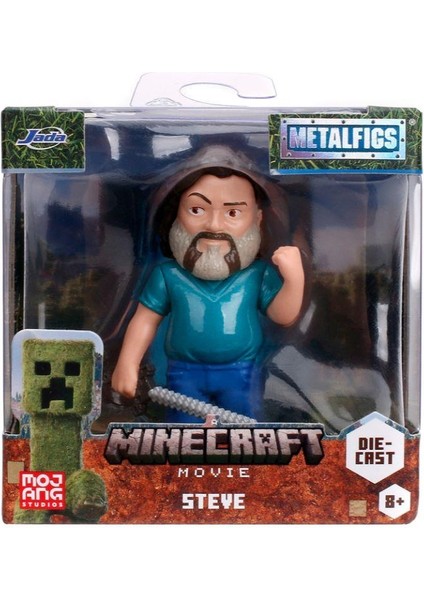 Jada Minecraft Film Figürleri Steve modelleri