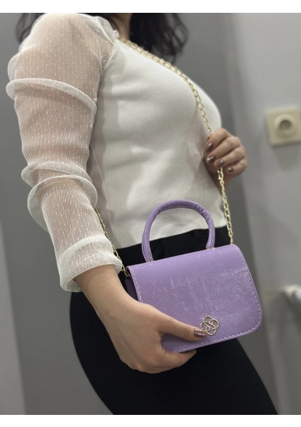 Drnds Lila Cilt Krash Çanta (Beden: Standart) fırsatları