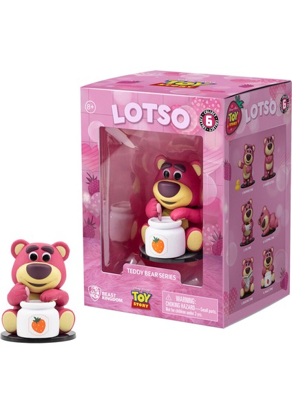 Disney Pixar Toy Story Lotso Teddy Bear Figür 8 cm Snack Time