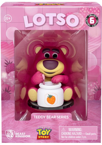 Disney Pixar Toy Story Lotso Teddy Bear Figür 8 cm Snack Time fırsatları
