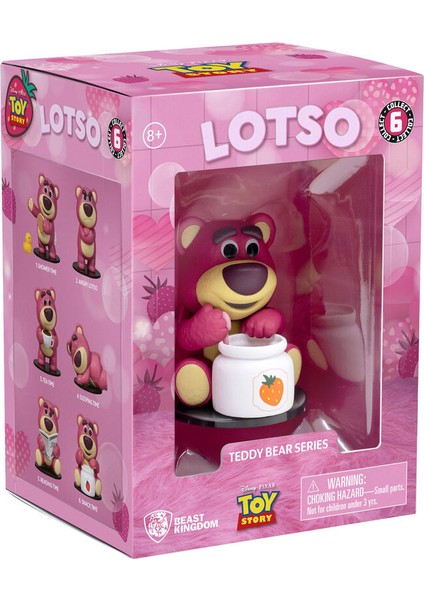 Disney Pixar Toy Story Lotso Teddy Bear Figür 8 cm Snack Time indirimleri