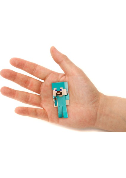 Jada Minecraft Figürler Steve In Dıamond Armor