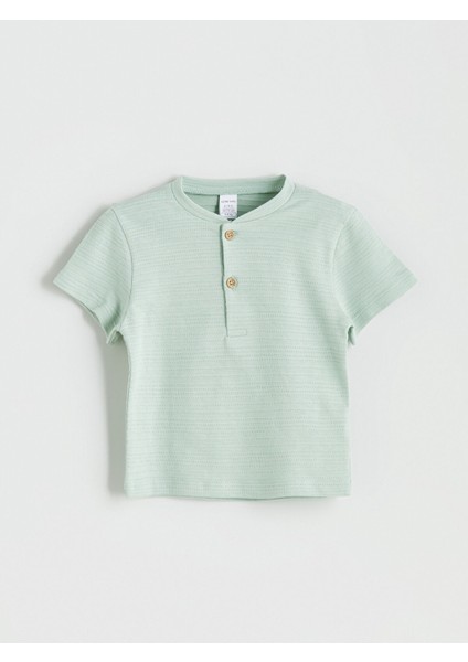 Yeni Sezon Basic Erkek Bebek Tişört ve Şort 2'li fiyatları