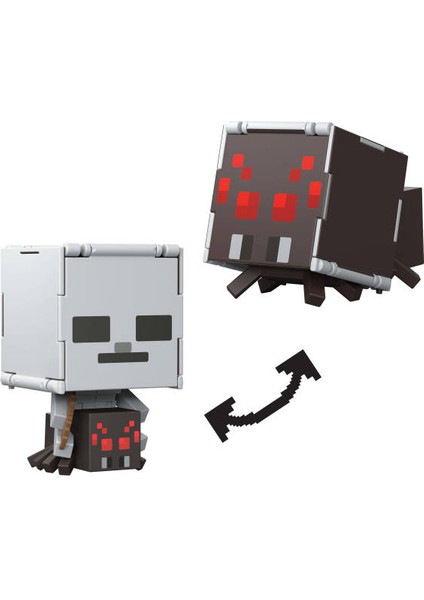 Flipping 2'si 1 Arada Figür Spider Jockey + Spider JCN24