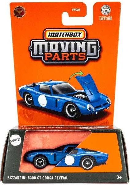 1:64 Arabalar Bizzarini 5300 Gt Corsa Revival JBW98 fiyatları