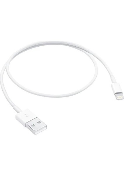 Iphone 6 6s 7 8 x Xs Xr 11 12 13 14 Pro Max Plus Hızlı Şarj Kablosu USB To Lightning Beyaz