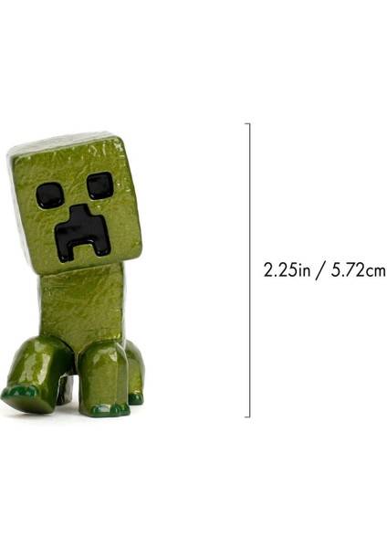 Jada Minecraft Film Figürleri Creeper modelleri
