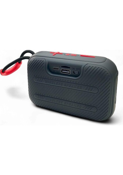 SP-502 Taşınabilir Şarjlı Bluetooth Hoparlör - Siyah fiyatları